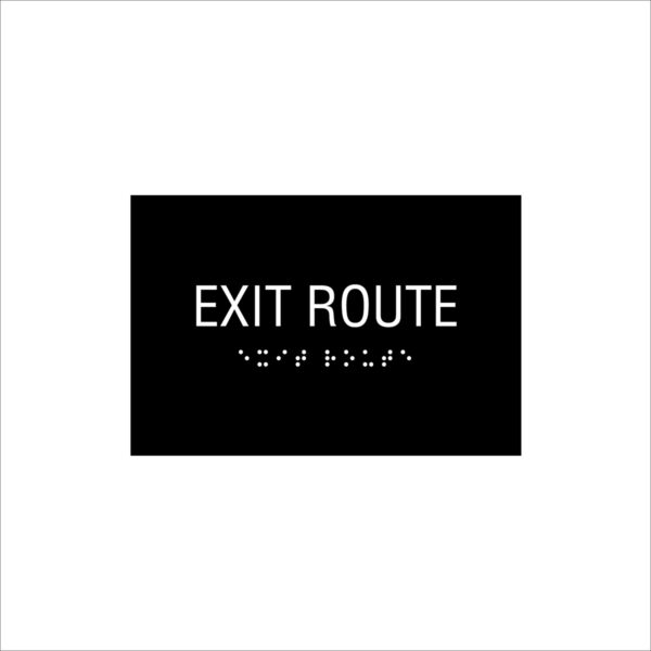 6x4 exit route Black