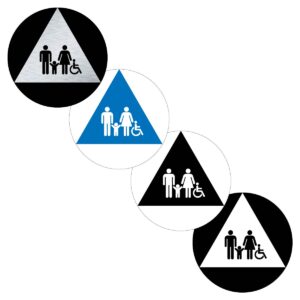12x12 Family ISA Restroom Door Featured Image