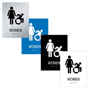 6x8 Women ISA (NY - CT) Restroom Sign Featured Image
