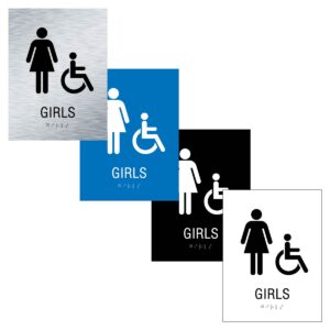 6x8 Girls ISA Restroom Sign Featured Image