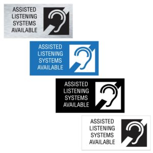 Assisted Listening - 10”x5” Featured Image