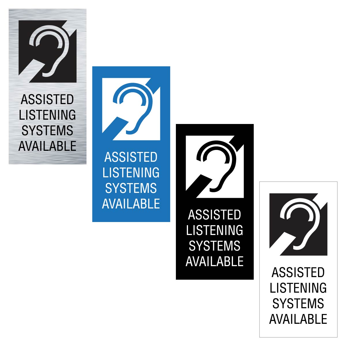 Assisted Listening - 5”x10”