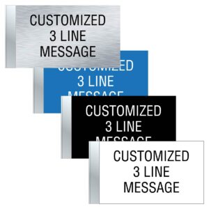 Custom (3-Line) Blade Sign – 6”x11” Featured Image