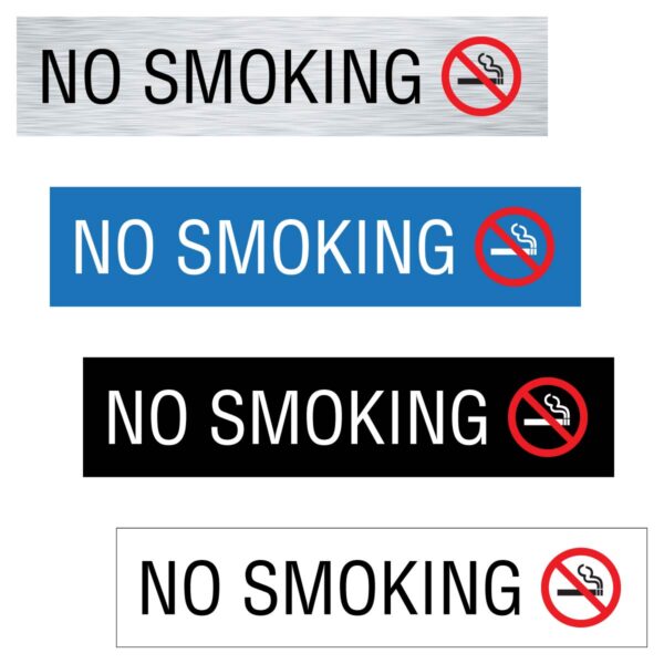 No Smoking – 2.5”x10” Featured Image