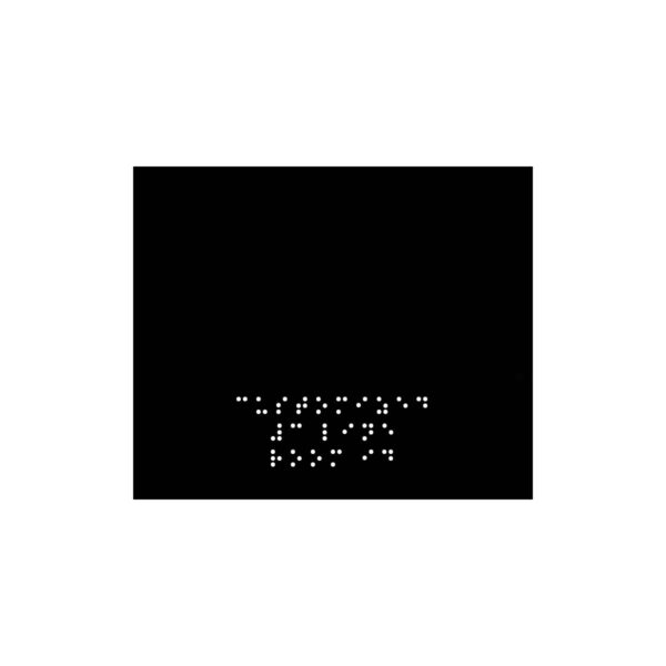 Custom (3-Line) - 5”x6” Black