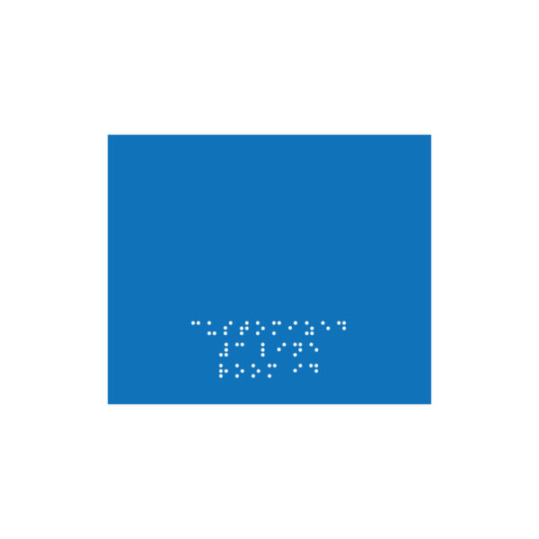 Custom (3-Line) - 5”x6” Blue