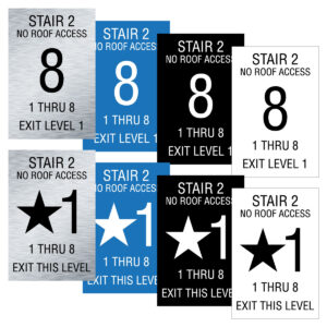 custom stair sign featured image