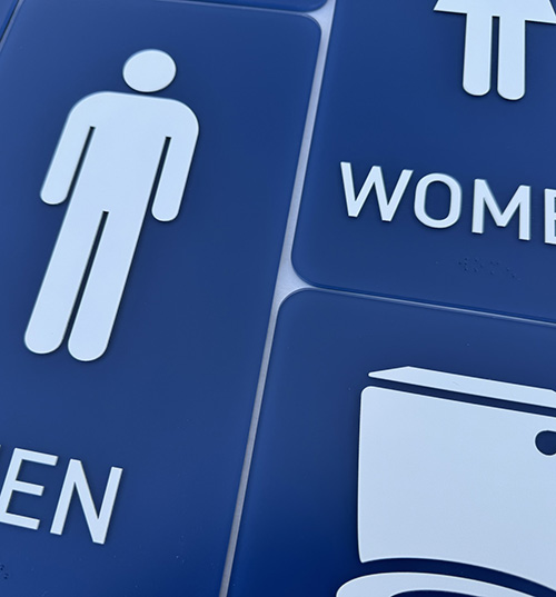 restroom sign